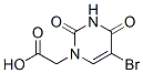 (5-Bromo-2,4-dioxo-3,4-dihydropyrimidin-1(2h)-yl)acetic acid Structure,31385-63-4Structure