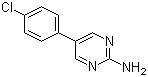 2-Pyrimidinamine, 5-(4-chlorophenyl)- Structure,31408-28-3Structure