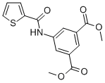 1,3-Benzenedicarboxylic acid,5-[(2-thienylcarbonyl)amino]-,dimethyl ester Structure,314284-47-4Structure