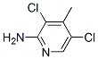 2-Amino-3,5-dichloro-4-methylpyridine Structure,31430-47-4Structure