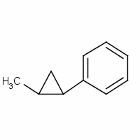 1-Methyl-2-phenylcyclopropane Structure,3145-76-4Structure