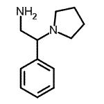 2-Phenyl-2-pyrrolidinylethylamine Structure,31466-46-3Structure