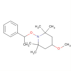 4-Methoxy-2,2,6,6-tetramethyl-1-(1-phenylethoxy)piperidine Structure,314772-59-3Structure