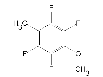 2,3,5,6-Tetrafluoro-4-methylanisole Structure,3150-40-1Structure