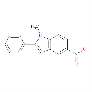 1-Methyl-5-nitro-2-phenyl-1h-indole Structure,31521-56-9Structure