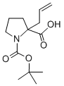 2-Allyl-1-boc-2-pyrrolidinecarboxylic acid Structure,315234-49-2Structure