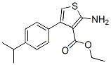 Ethyl 2-amino-4-(4-isopropylphenyl)thiophene-3-carboxylate Structure,315683-17-1Structure