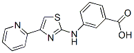 3-(4-Pyridin-2-yl-thiazol-2-ylamino)-benzoic acid Structure,315702-87-5Structure