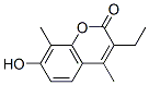 3-Ethyl -7-hydroxy-4,8-dimethyl -2h-chromen-2-one Structure,31575-15-2Structure