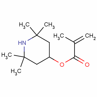 2,2,6,6-Tetramethyl-4-piperidyl methacrylate Structure,31582-45-3Structure