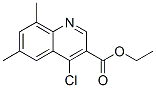 Ethyl 4-chloro-6,8-dimethylquinoline-3-carboxylate Structure,31602-09-2Structure