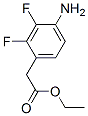 4-Amino-2,3-difluorobenzene acetic acid ethyl ester Structure,317356-85-7Structure