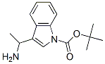 3-(1-Amino-ethyl)-indole-1-carboxylic acid tert-butyl ester Structure,317830-77-6Structure