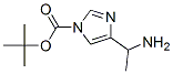 4-(1-Amino-ethyl)-imidazole-1-carboxylic acid tert-butyl ester Structure,317830-79-8Structure