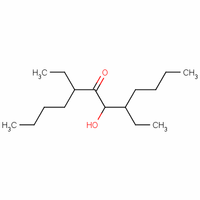 5,8-Diethyl -7-hydroxydodecan-6-one Structure,31814-59-2Structure