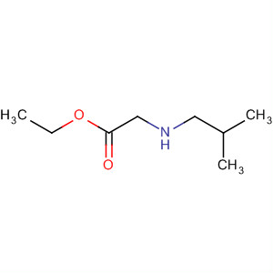 異丁基氨基-乙酸乙酯結(jié)構(gòu)式_3182-87-4結(jié)構(gòu)式