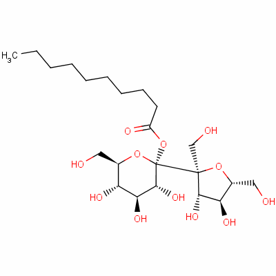 Sucrose monocaprate(sm-1000) Structure,31835-06-0Structure