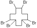 1,2,5,6,9,10-Hexabromocyclododecane Structure,3194-55-6Structure