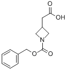 2-(1-Benzyloxycarbonylazetidin-3-yl)acetic acid Structure,319470-14-9Structure