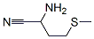 2-Amino-4-(methylthio)-butyronitrile Structure,3198-47-8Structure