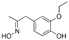 2-Propanone,1-(3-ethoxy-4-hydroxyphenyl)-,oxime(9ci) Structure,319913-91-2Structure