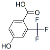 2-Trifluoromethyl-4-hydroxybenzoic acid Structure,320-32-1Structure