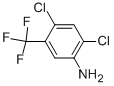 2,4-Dichloro-5-(trifluoromethyl)benzenamine Structure,320-53-6Structure