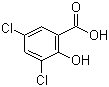 3,5-Dichlorosalicylic acid Structure,320-72-9Structure