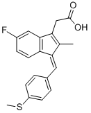 硫化舒林酸結(jié)構(gòu)式_32004-67-4結(jié)構(gòu)式