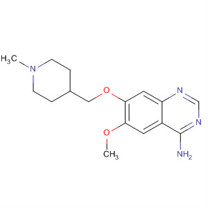 4-Amino-6-methoxy-7-(n-methylpiperidin-4-ylmethoxy)quinazoline Structure,320365-82-0Structure