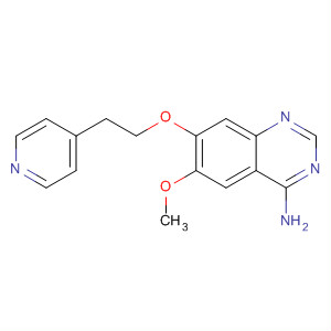 4-Amino-6-methoxy-7-[2-(4-pyridyl)ethoxy]quinazoline Structure,320365-98-8Structure