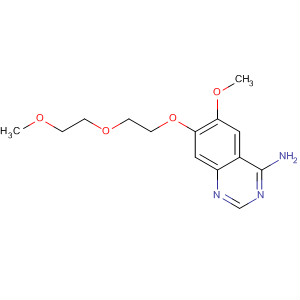 4-Amino-6-methoxy-7-[2-(2-methoxyethoxy)ethoxy]quinazoline Structure,320366-12-9Structure