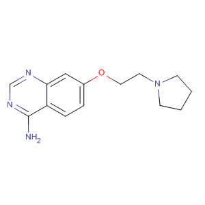 4-Amino-7-(2-pyrrolidin-1-ylethoxy)quinazoline Structure,320366-14-1Structure