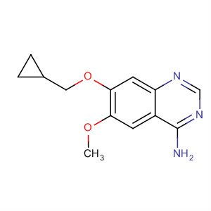 4-Amino-7-cyclopropylmethoxy-6-methoxyquinazoline Structure,320366-46-9Structure