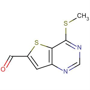 4-(Methylthio)thieno[3,2-d]pyrimidine-6-carbaldehyde Structure,320366-58-3Structure