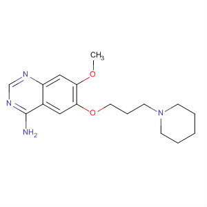 4-Amino-7-methoxy-6-(3-piperidinopropoxy)quinazoline Structure,320366-70-9Structure