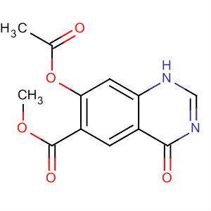 Methyl 7-acetoxy-4-oxo-3,4-dihydroquinazoline-6-carboxylate Structure,320366-75-4Structure