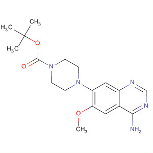 4-Amino-7-[n-(tert-butoxycarbonyl)piperazin-1-yl]-6-methoxyquinazoline Structure,320366-93-6Structure