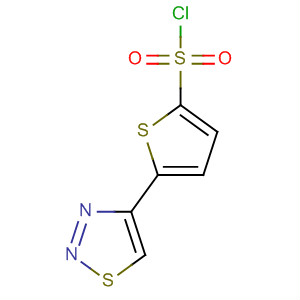 5-(1,2,3-Thiadiazol-4-yl)-2-thiophenesulfonyl chloride Structure,320421-81-6Structure