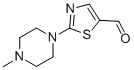 2-(4-Methyl-1-piperazinyl)thiazole-5-carboxaldehyde Structure,320423-50-5Structure