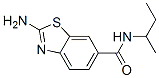 2-Amino-benzothiazole-6-carboxylic acid sec-butylamide Structure,320740-71-4Structure