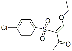 3-((4-Chlorophenyl)sulfonyl)-4-ethoxybut-3-en-2-one Structure,32083-35-5Structure