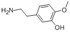 5-(2-Aminoethyl)-2-methoxyphenol Structure,3213-30-7Structure