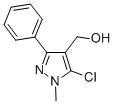 (5-Chloro-1-methyl-3-phenyl-1H-pyrazol-4-yl)-methanol Structure,321538-17-4Structure