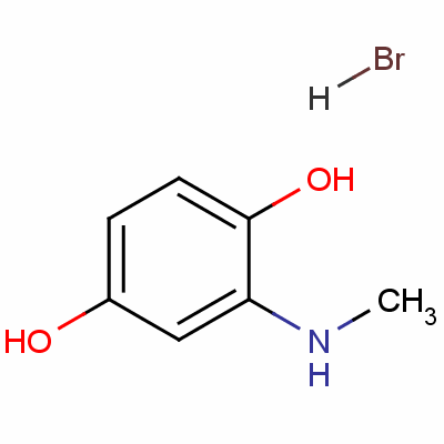 2-(Methylamino)hydroquinone hydrobromide Structure,32190-96-8Structure