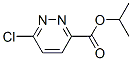 3-Pyridazinecarboxylic acid, 6-chloro-,1-methylethyl ester Structure,321946-09-2Structure