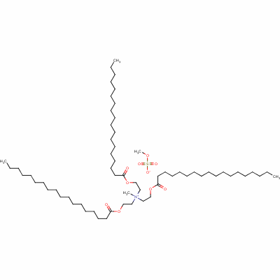 Methyl-tris(2-octadecanoyloxyethyl)azanium methyl sulfate Structure,32208-02-9Structure