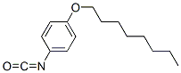 4-(辛氧基)異氰酸苯酯結(jié)構(gòu)式_32223-72-6結(jié)構(gòu)式