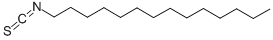 1-Tetradecyl isothiocyanate Structure,3224-48-4Structure