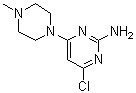 4-Chloro-6-(4-methylpiperazin-1-yl)pyrimidin-2-amine Structure,322691-38-3Structure